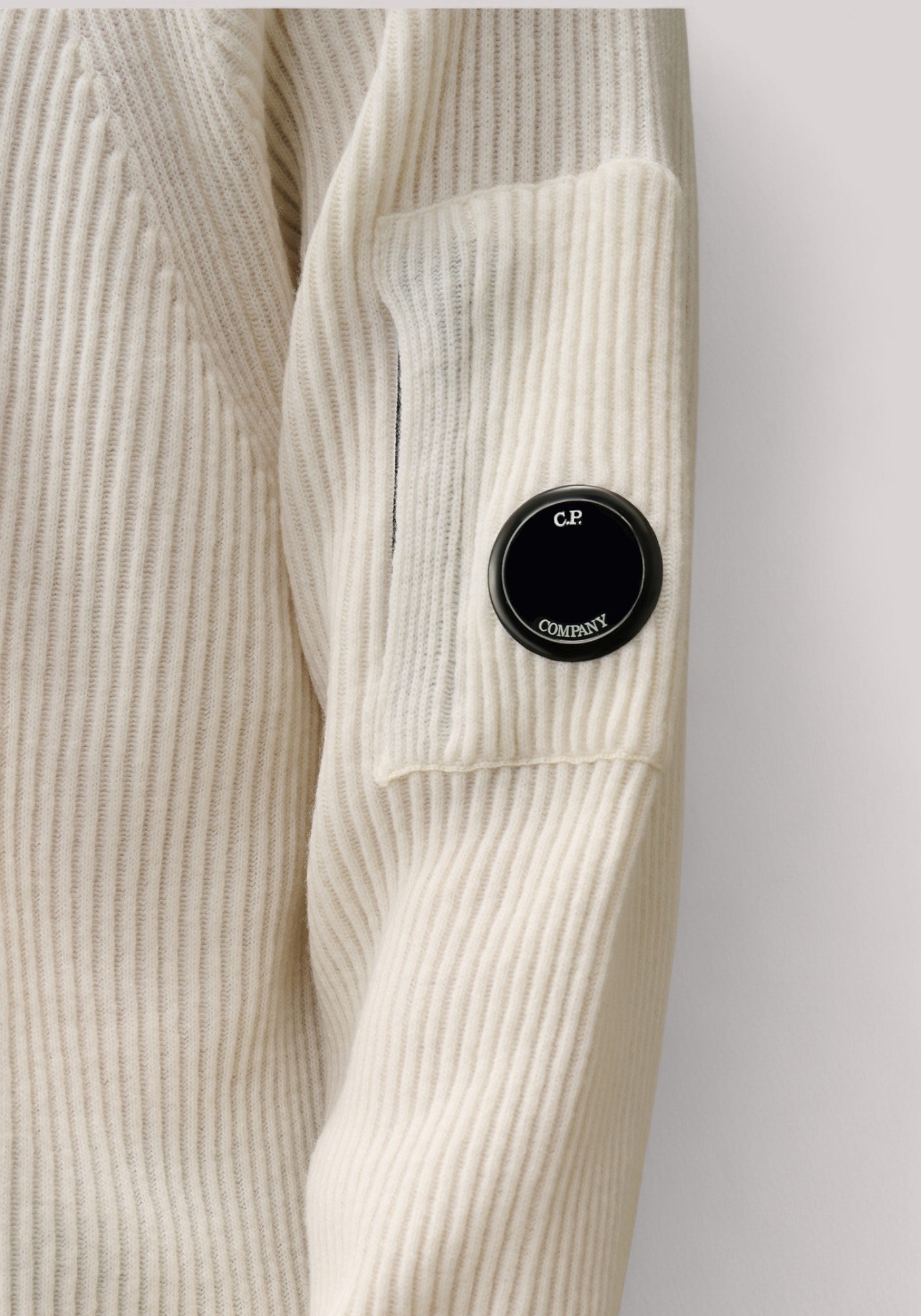 MAGLIA UOMO DOLCEVITA LAMBSWOOLL GAUZE WHITE - Linassi