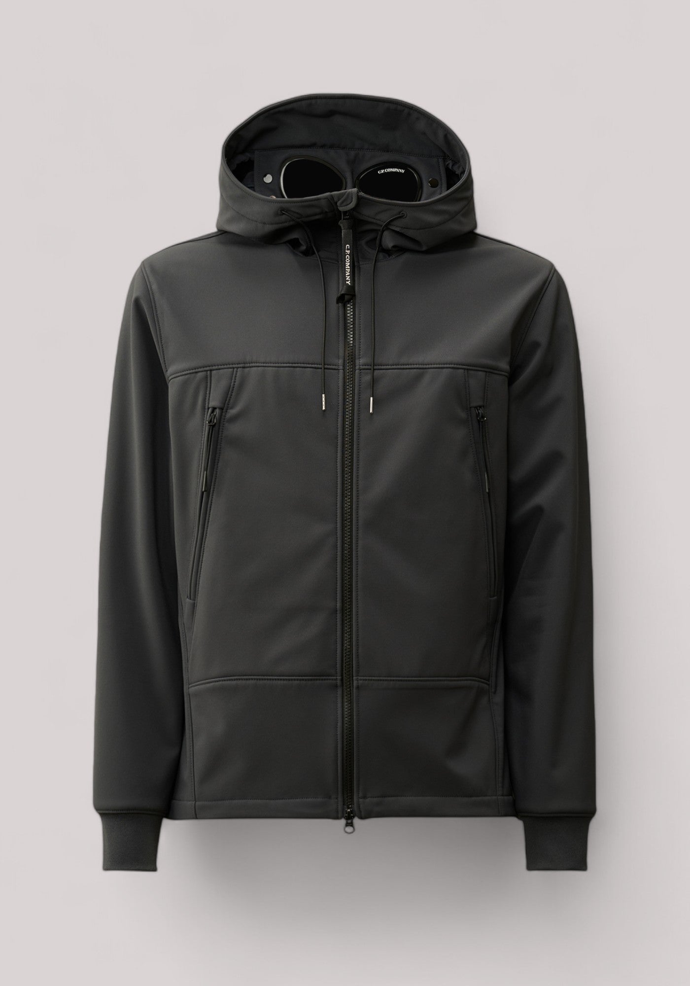 GIUBBINO UOMO SHELL-R GOGGLE JACKET BLACK SAND - Linassi