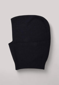 BERRETTO DONNA PASSAMONTAGNA NERO - Linassi