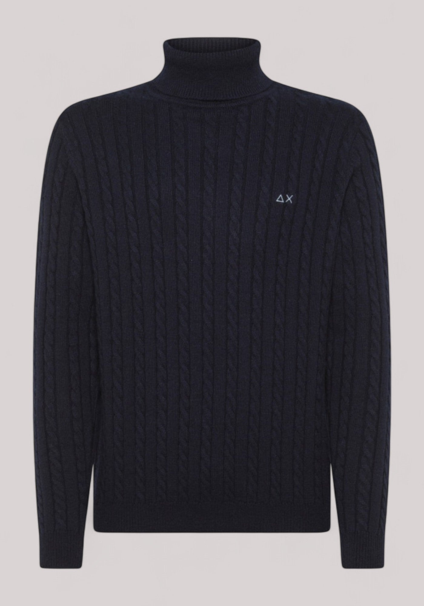 MAGLIA UOMO NAVY BLUE - TURTLE CABLE - Linassi