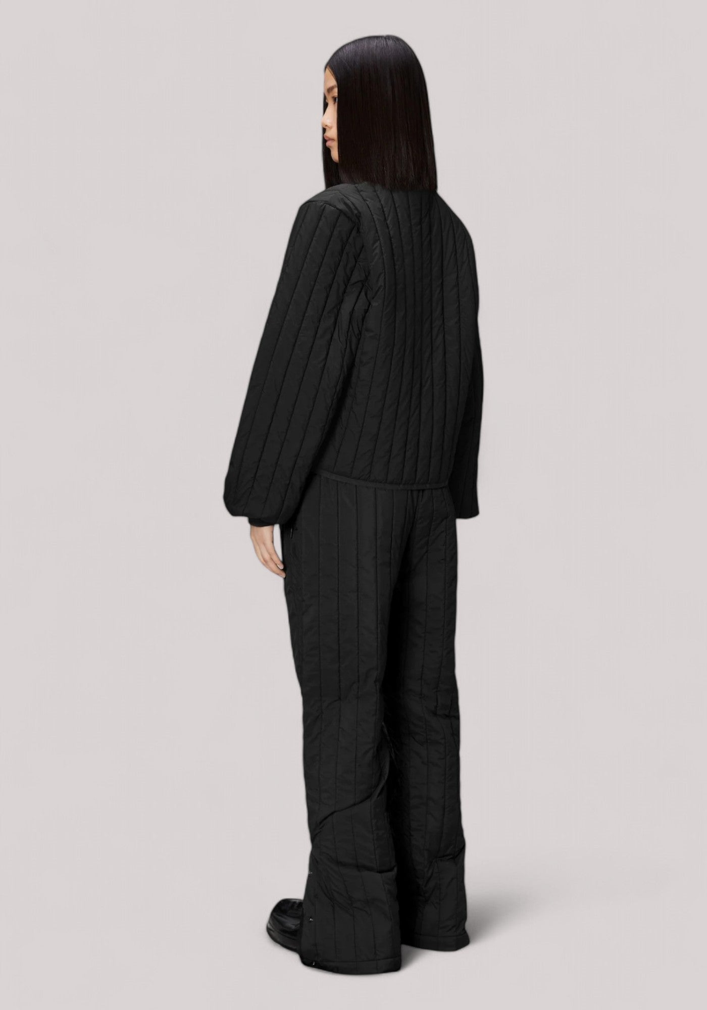 GIUBBINO DONNA BLACK - BANJA LINER BOMBER W RA21760 - Linassi