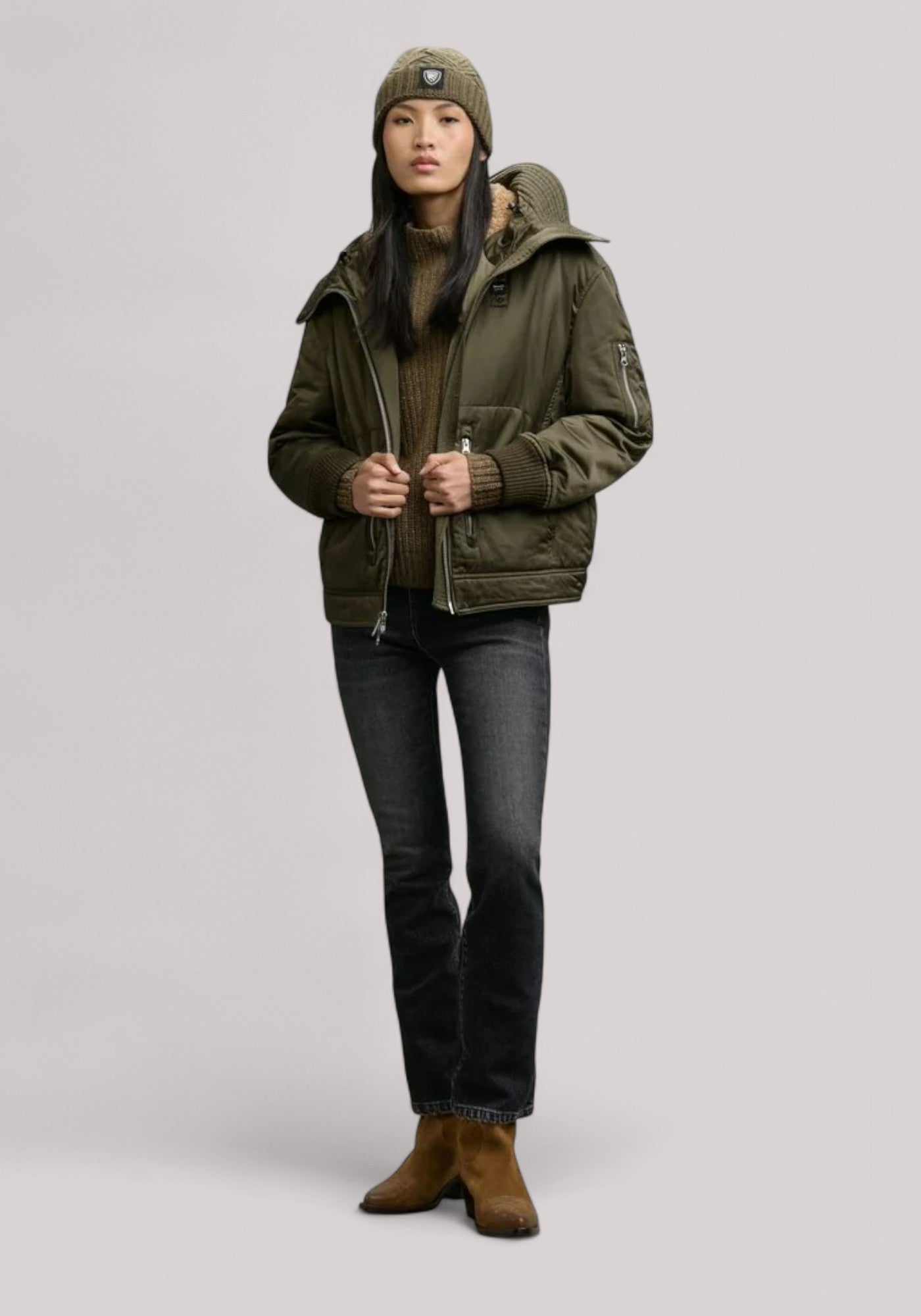 GIUBBINO DONNA NEAREN VERDE BOSCO