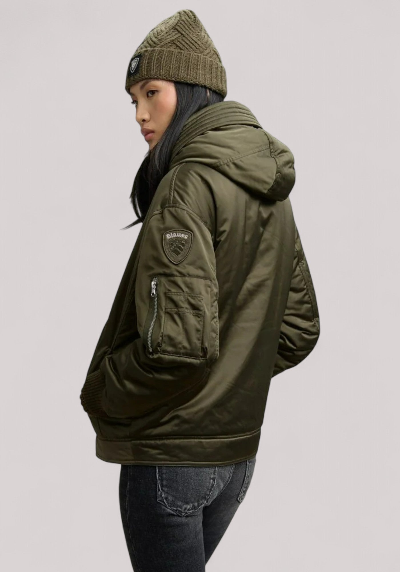 GIUBBINO DONNA NEAREN VERDE BOSCO