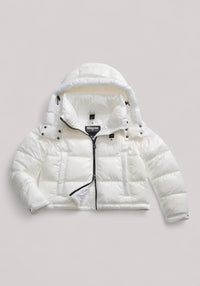 GIUBBINO DONNA MICRO RIP GLORIA BIANCO OTTICO - Linassi