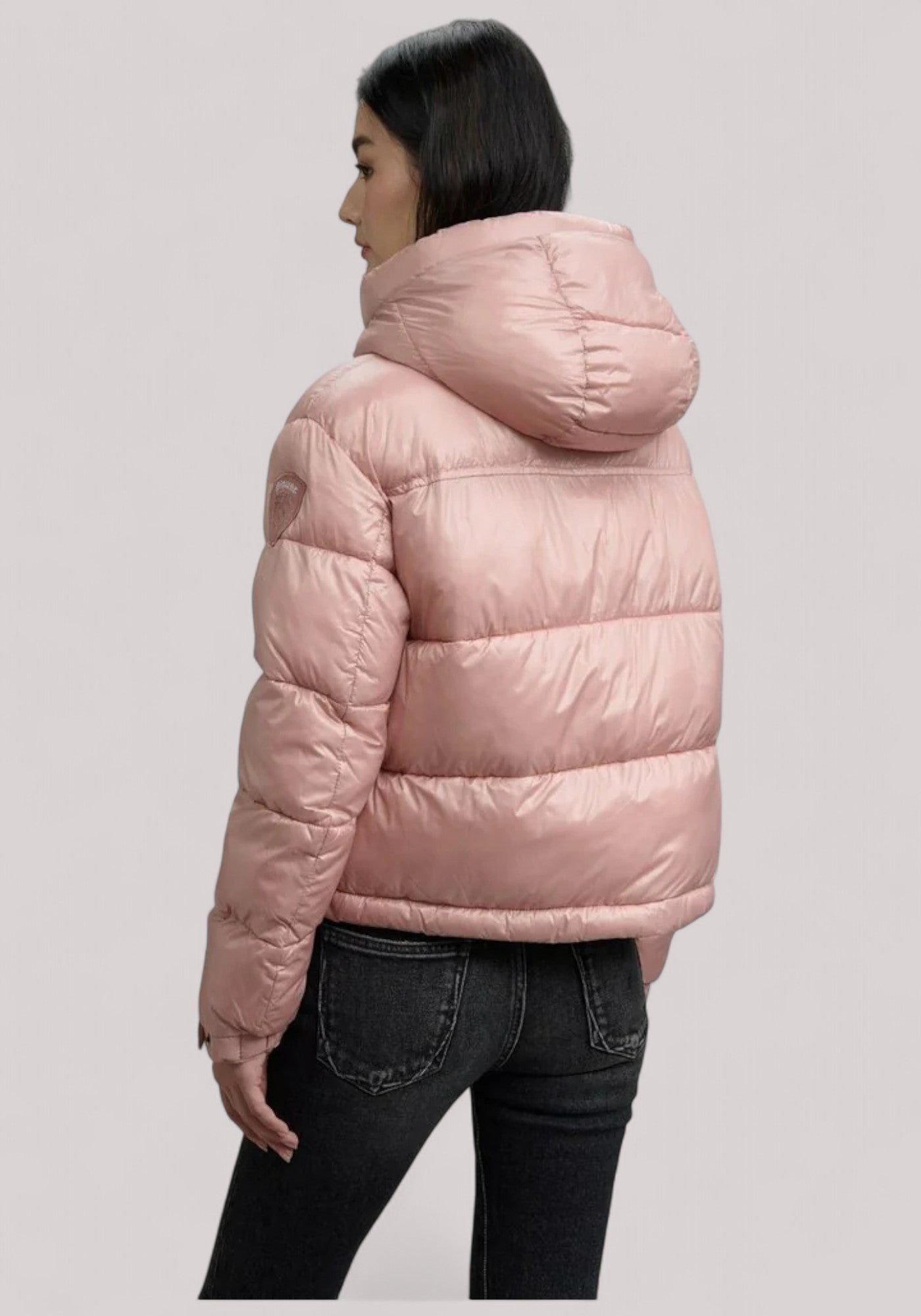 GIUBBINO DONNA MICRO RIP GLORIA ROSA PALLIDO - Linassi