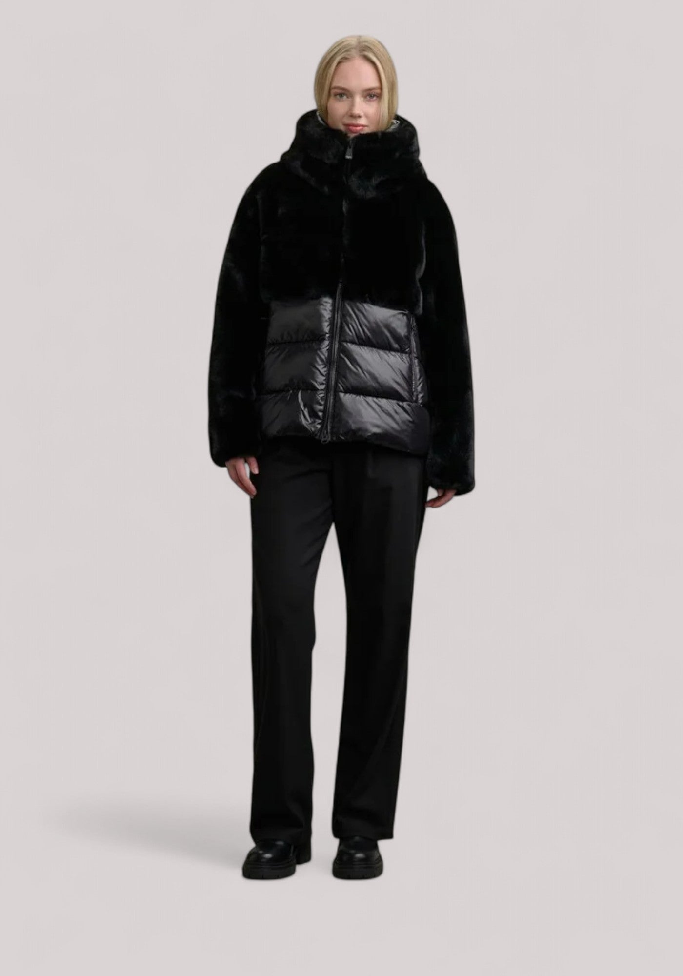 GIUBBINO DONNA FANEVIL NERO - Linassi