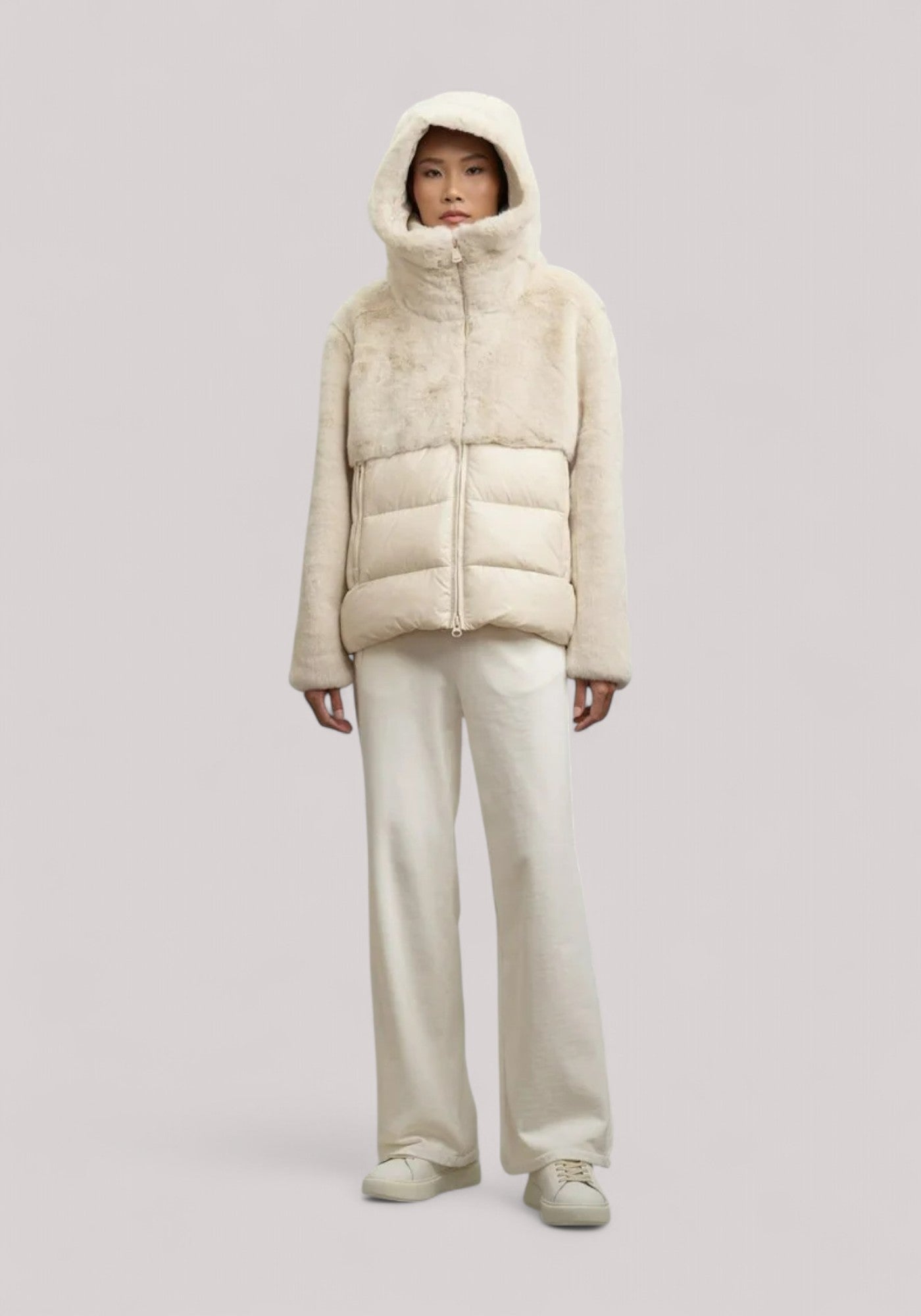 GIUBBINO DONNA FANEVIL GRIGIO MATTINO - Linassi