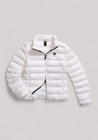 GIUBBINO DONNA GEORGIA BIANCO OTTICO - Linassi