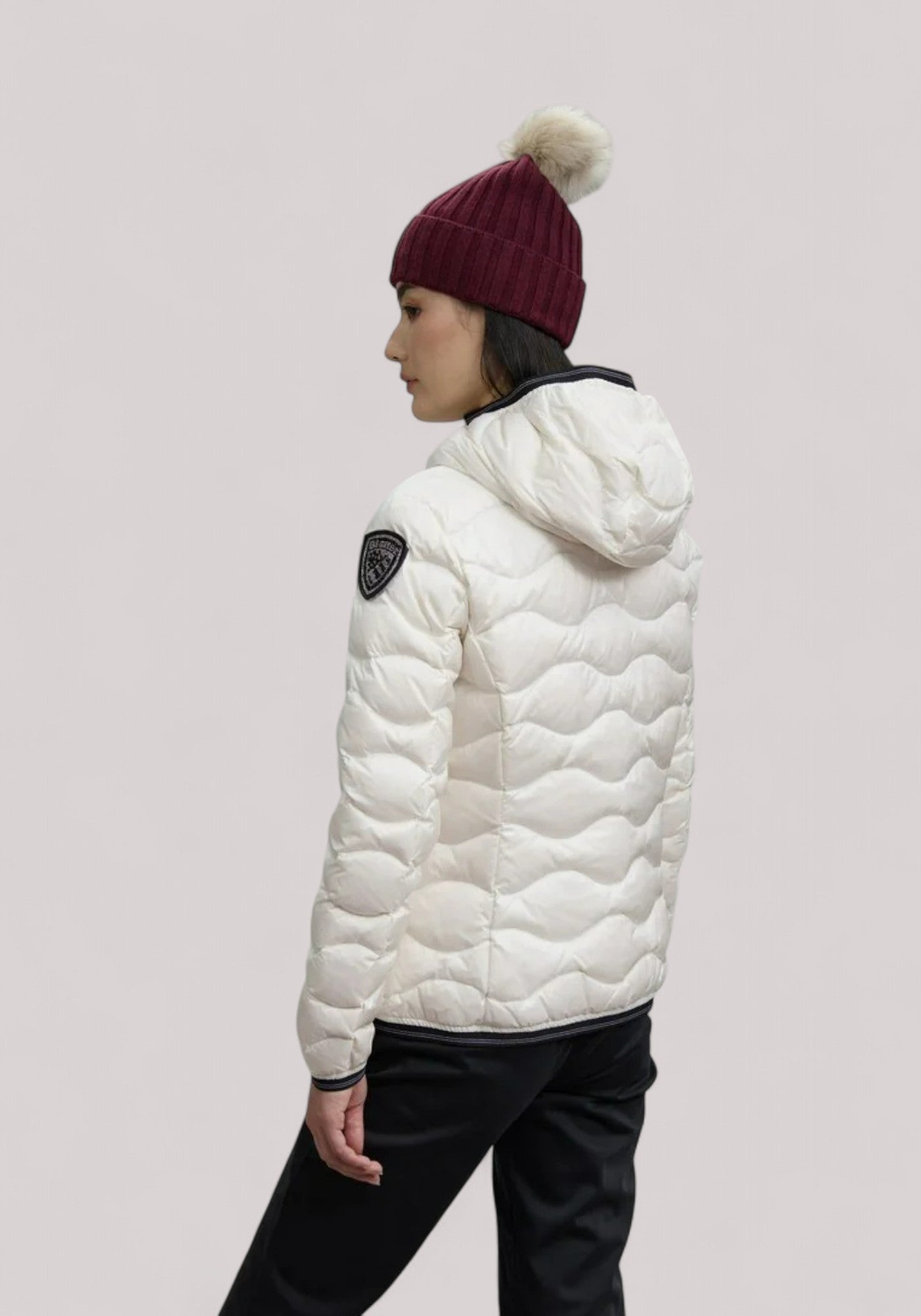 GIUBBINO DONNA CAMELIA BIANCO OTTICO - Linassi