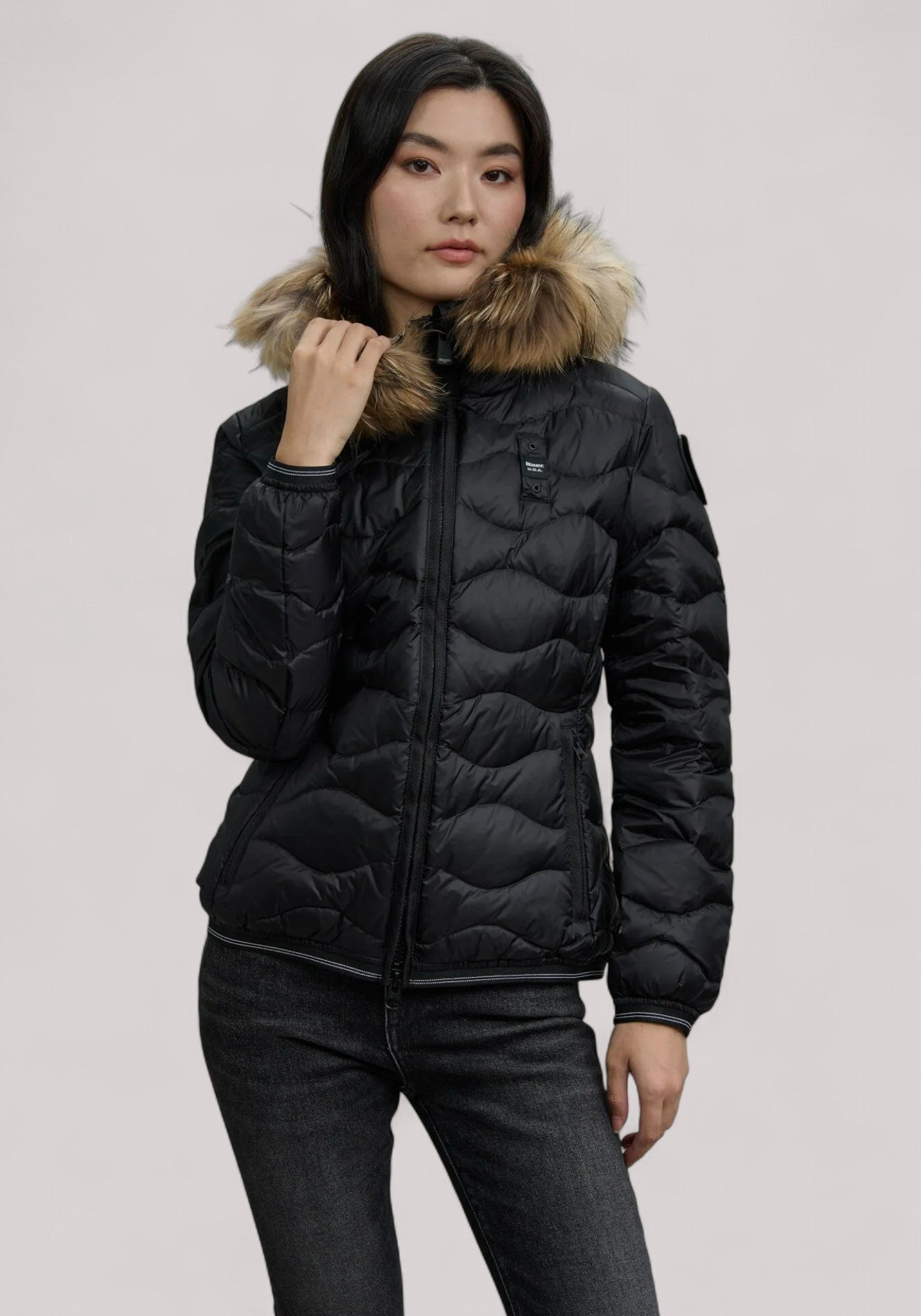 GIUBBINO DONNA ALDIE NERO - Linassi