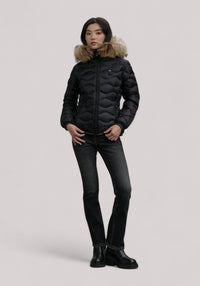 GIUBBINO DONNA ALDIE NERO - Linassi