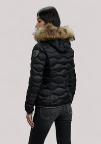 GIUBBINO DONNA ALDIE NERO - Linassi