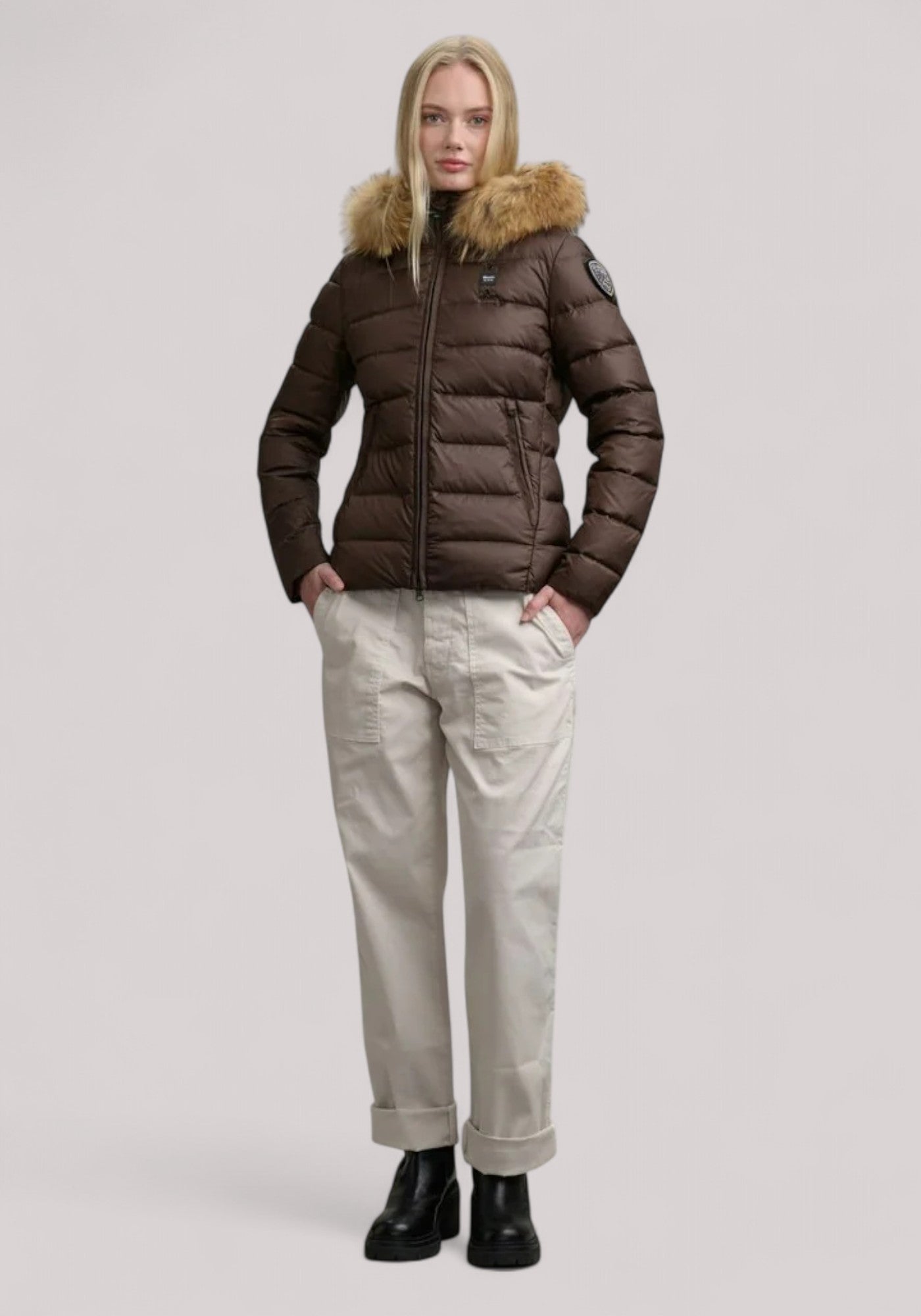 GIUBBINO DONNA ARCADIA CASTAGNA - Linassi