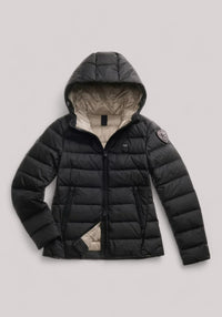 GIUBBINO DONNA SLIMFIT CHARME NERO - Linassi