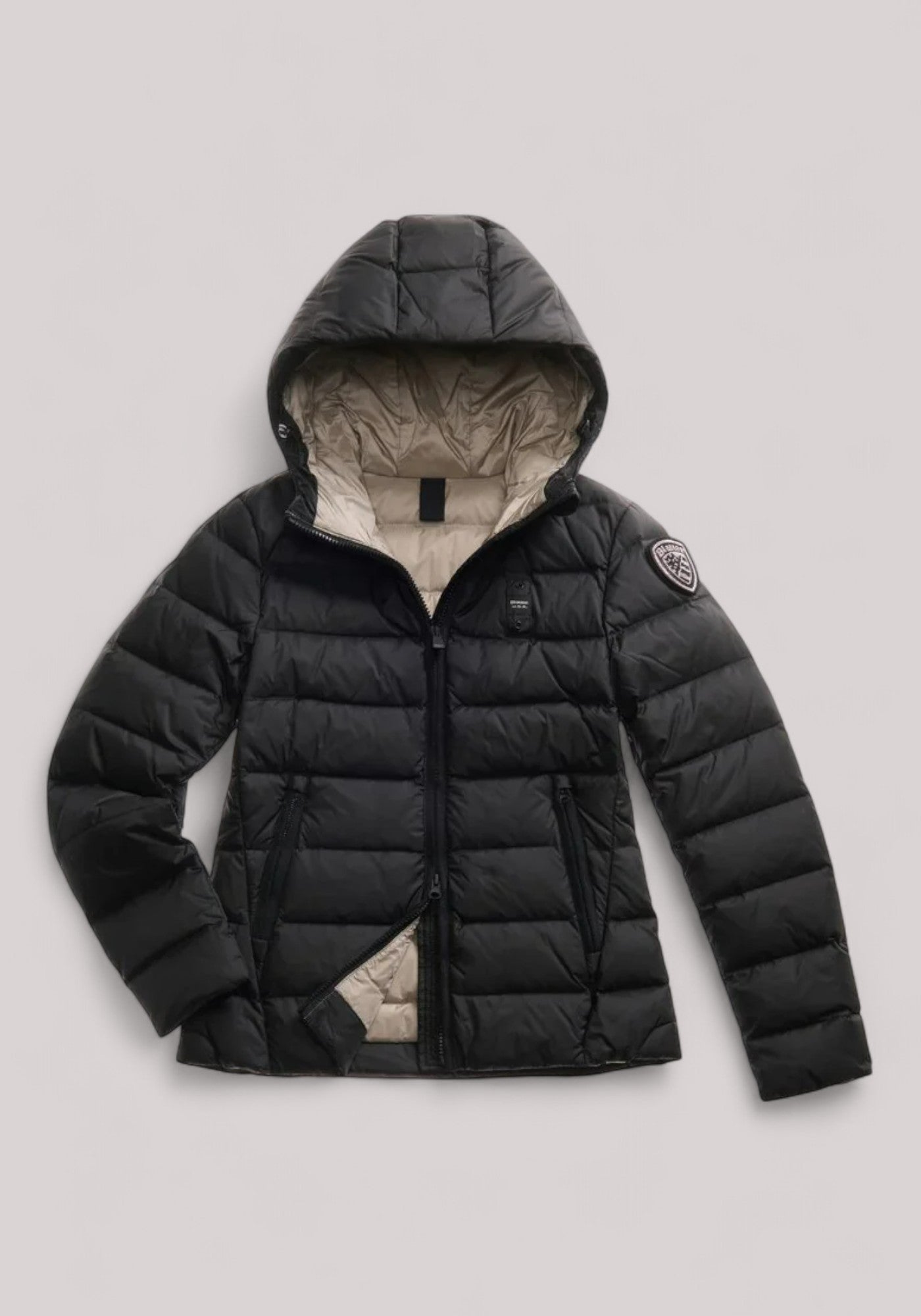 GIUBBINO DONNA SLIMFIT CHARME NERO - Linassi