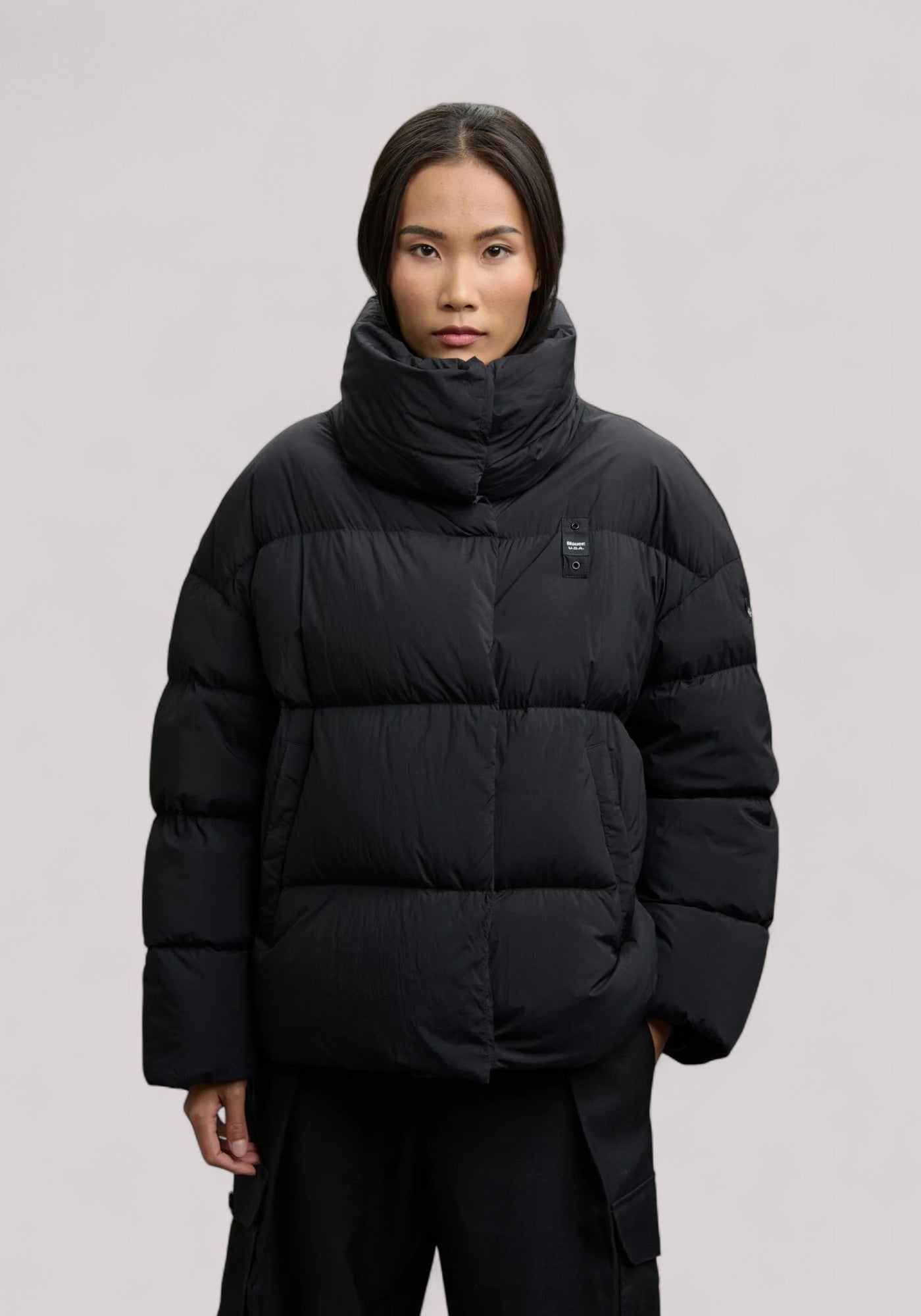 GIUBBINO DONNA ROSS NERO - Linassi