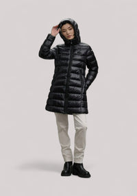 GIACCONE DONNA ADELAIDE NERO - Linassi