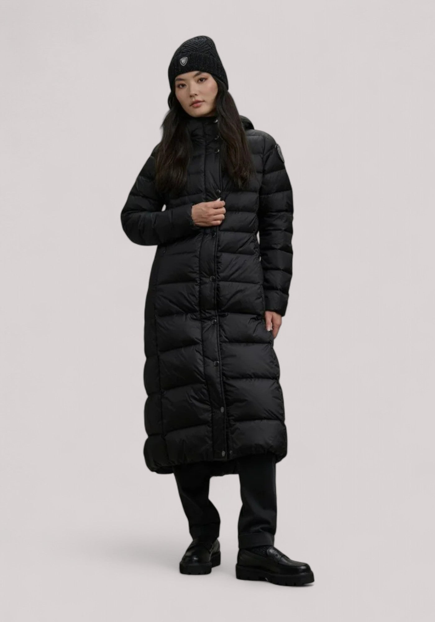 GIACCONE DONNA ANITA NERO - Linassi