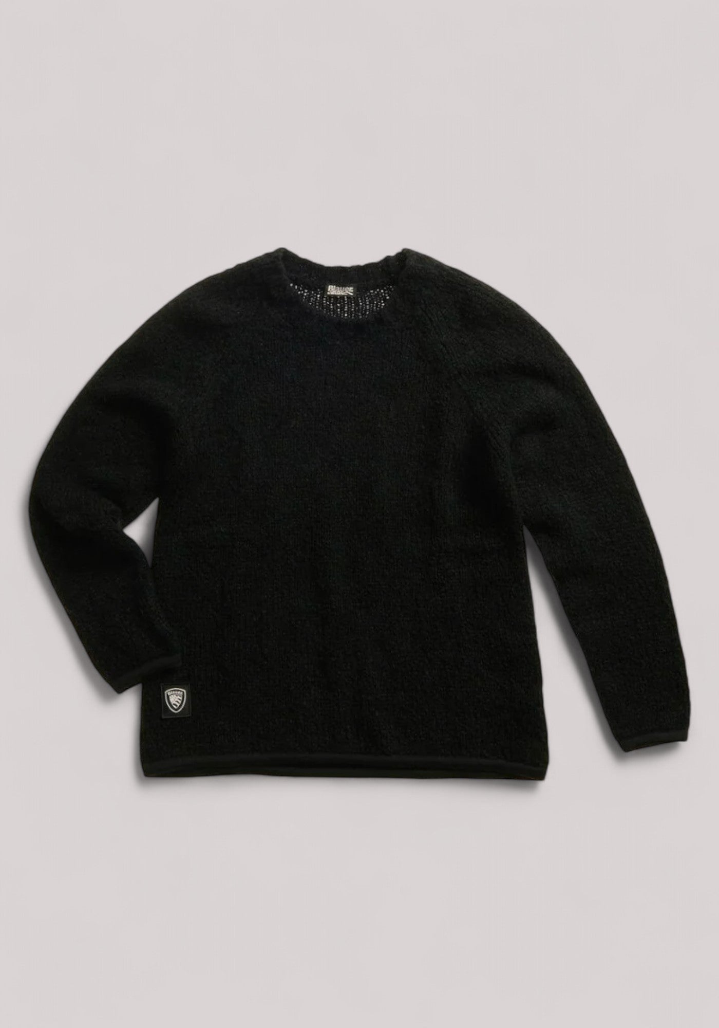 MAGLIA DONNA ALPACA REGAL NERO - Linassi