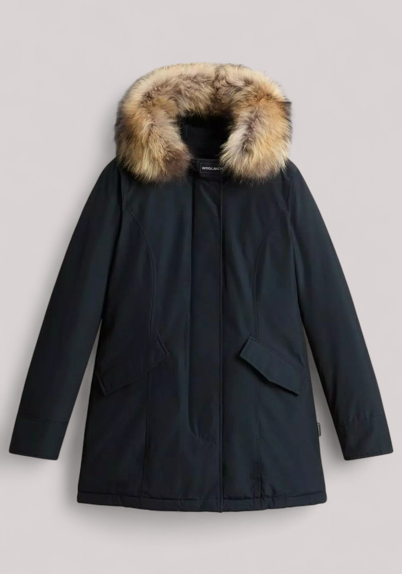 GIACCONE DONNA ARCTIC RACCOON PARKA DARK NAVY - Linassi
