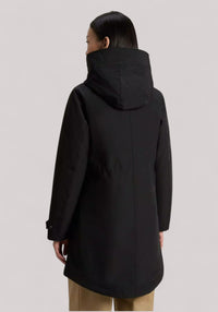 GIACCONE DONNA AUTHENTIC 3 IN 1 PARKA BLACK - Linassi