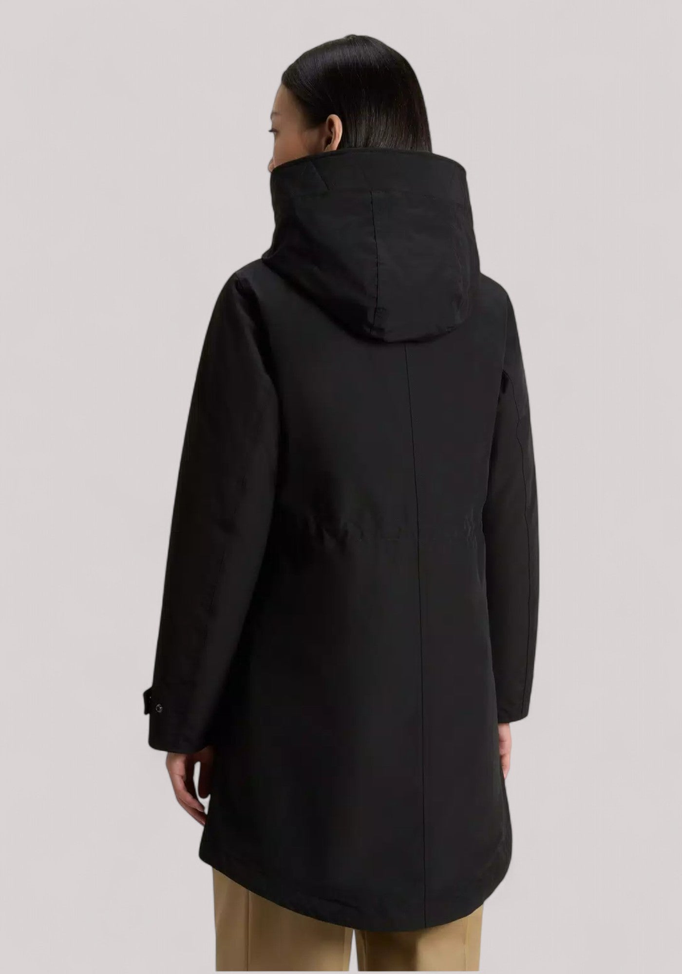 GIACCONE DONNA AUTHENTIC 3 IN 1 PARKA BLACK - Linassi