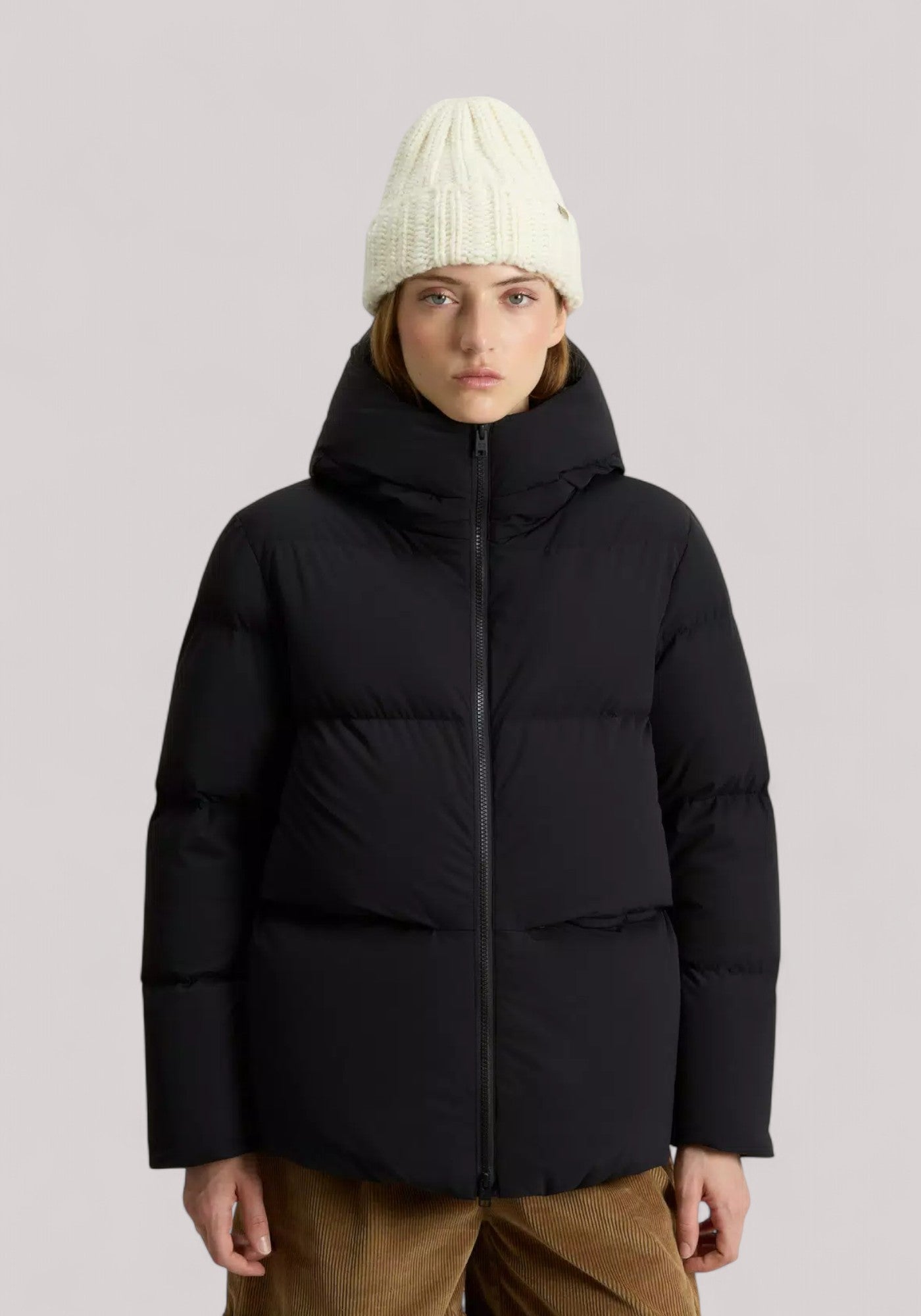 GIACCONE DONNA CLOUD BLACK - Linassi