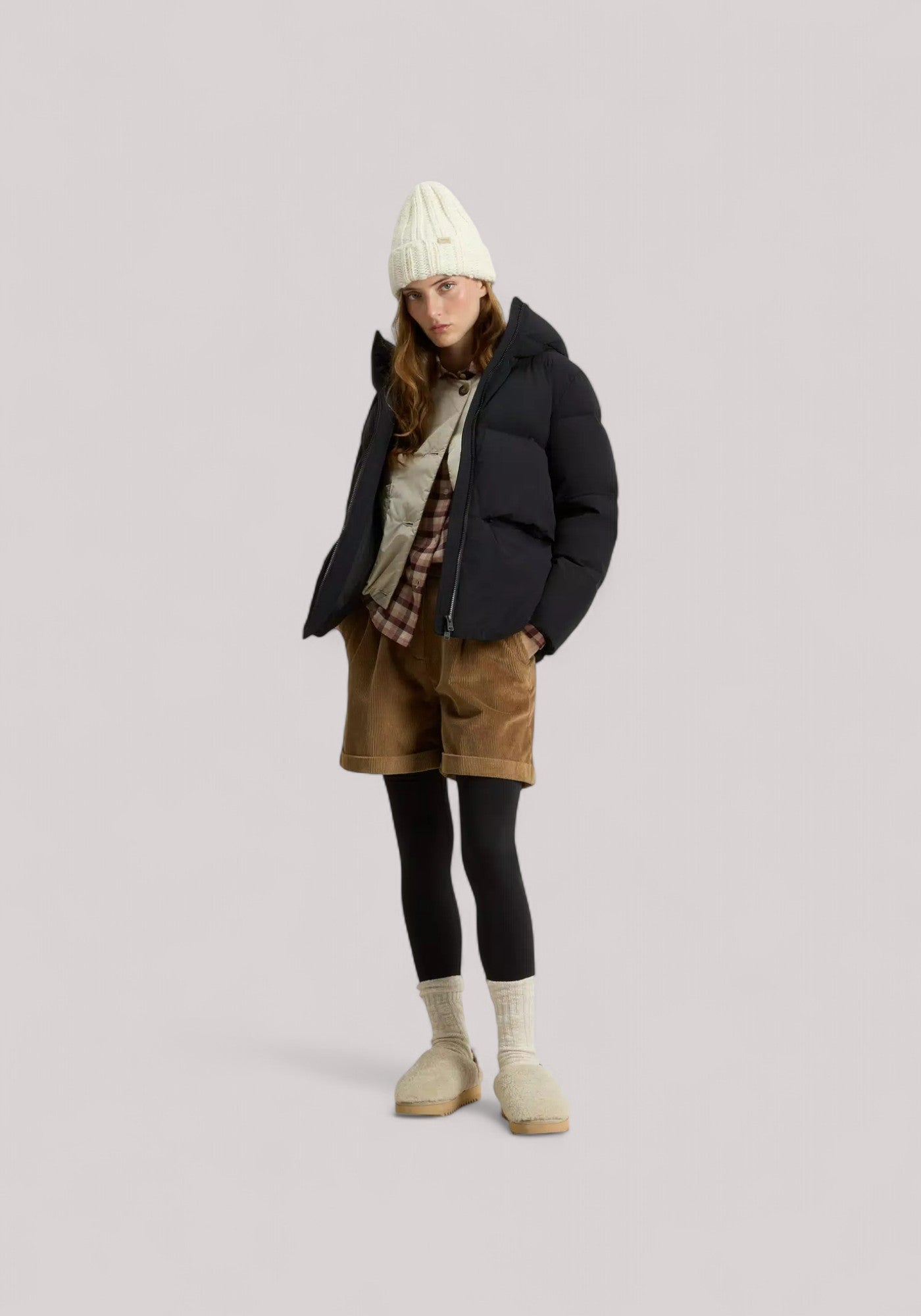 GIACCONE DONNA CLOUD BLACK - Linassi