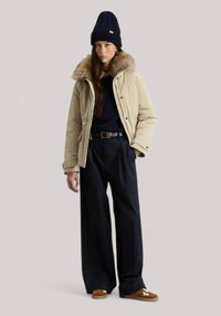 GIACCONE DONNA OXFORD TAN - Linassi