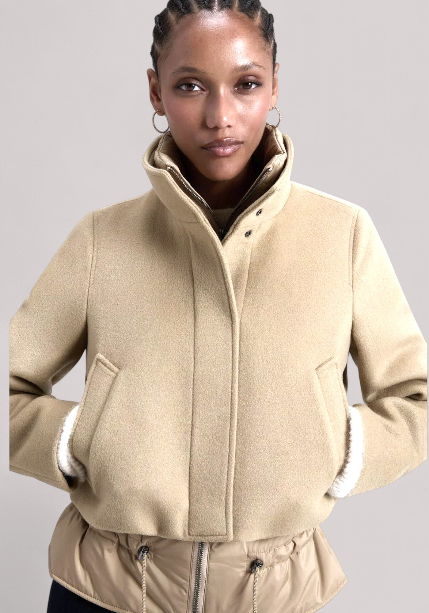 GIUBBINO DONNA MILKY CREAM - Linassi