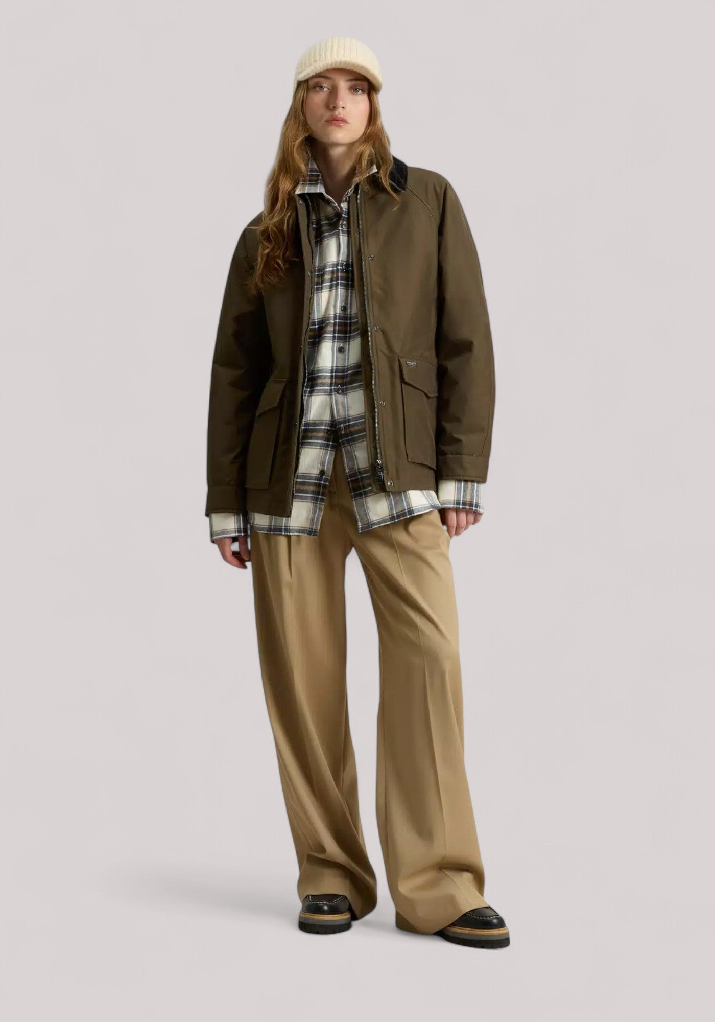 GIUBBINO DONNA IN RAMAR DARK GREEN - Linassi