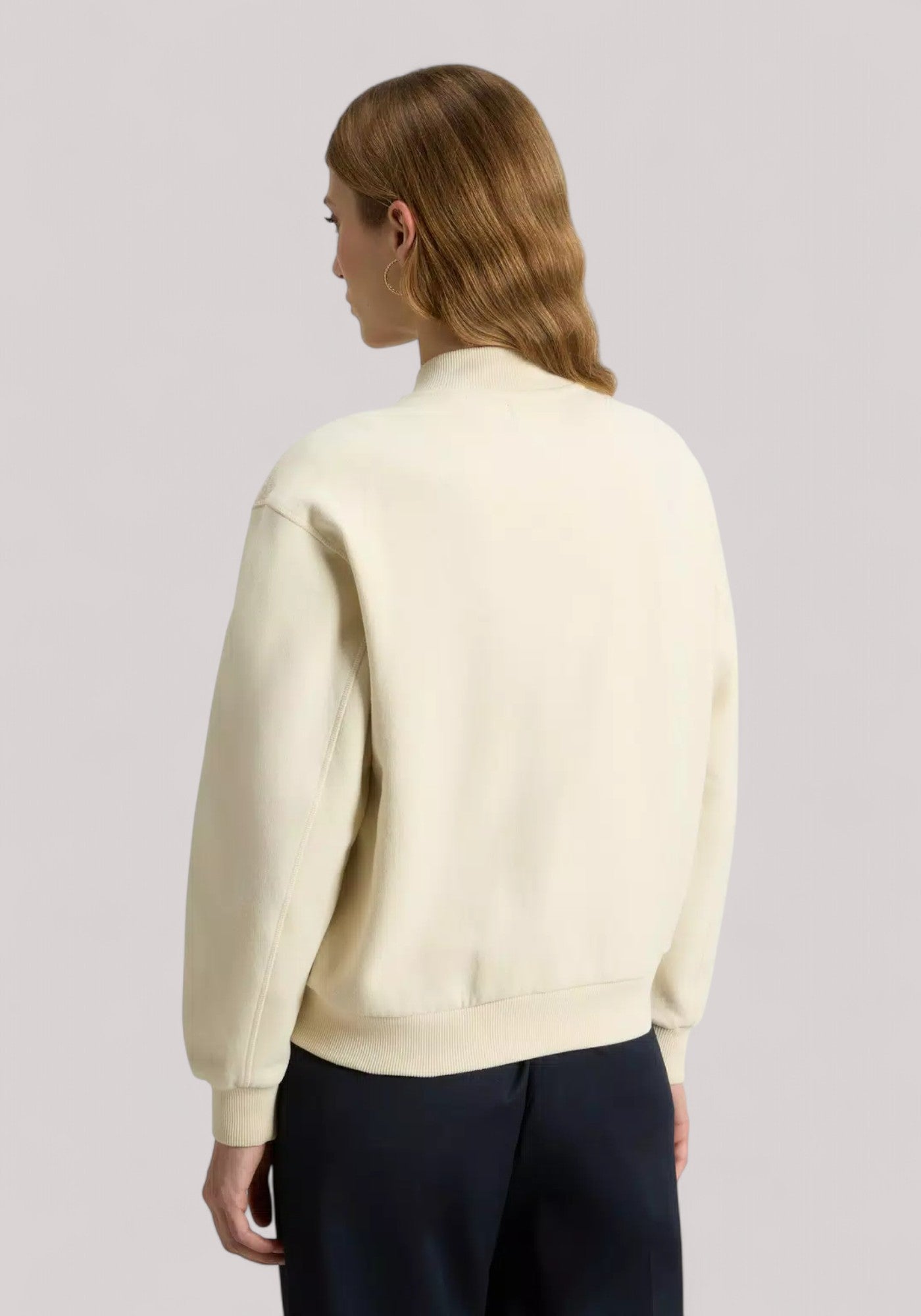 GIUBBINO DONNA BEIGE HERRINGBONE - Linassi