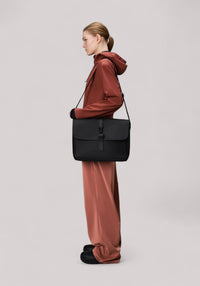 BORSA UNISEX MESSENGER BAG W3 BLACK - Linassi