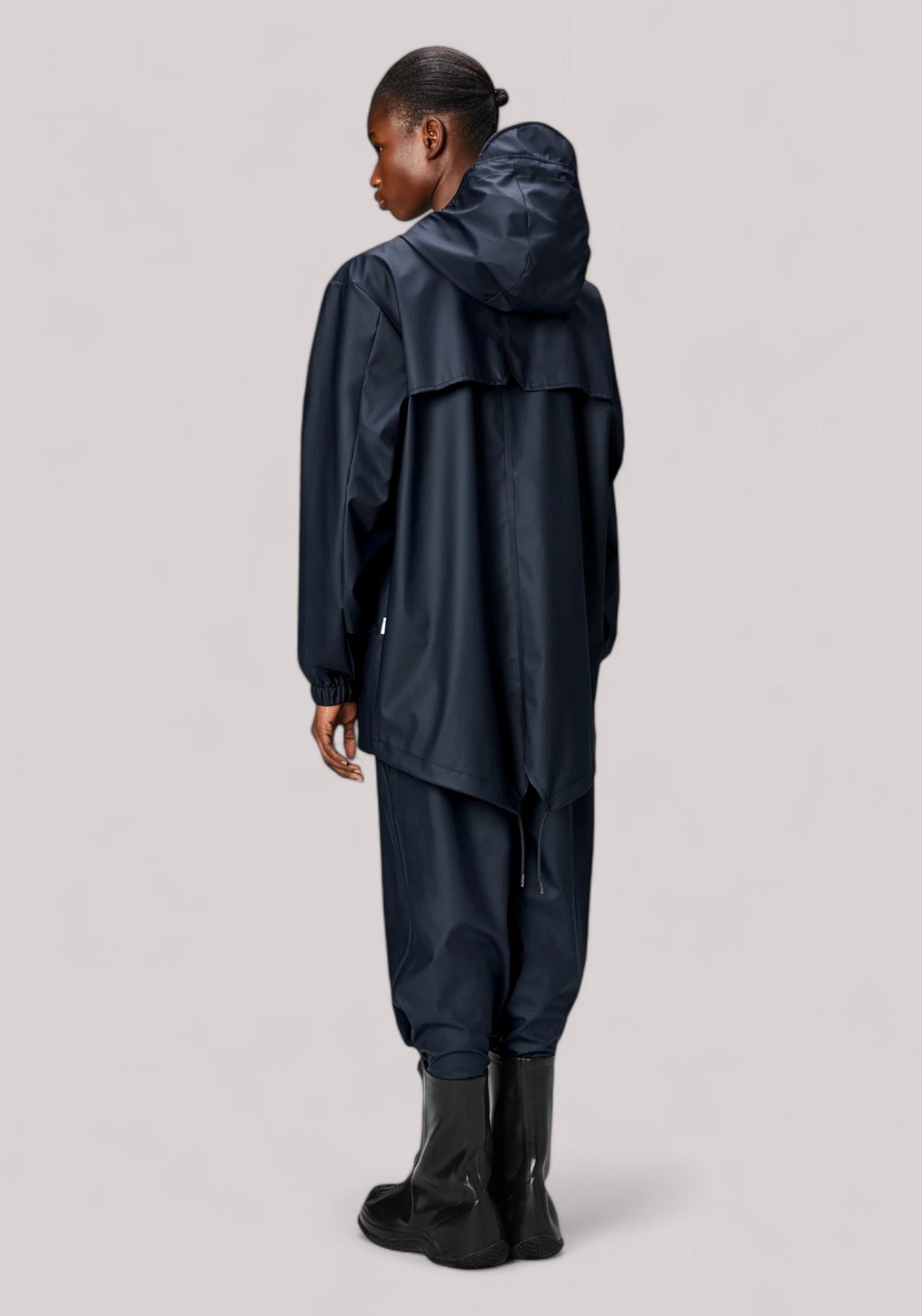 IMPERMEABILE UNISEX NAVY - FISHTAIL JACKET(W3) RA18010 - Linassi