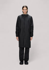 IMPERMEABILE UNISEX FISHTAIL PARKA(W3) BLACK - Linassi