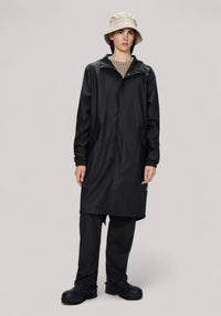 IMPERMEABILE UNISEX FISHTAIL PARKA(W3) BLACK - Linassi