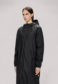 IMPERMEABILE UNISEX FISHTAIL PARKA(W3) BLACK - Linassi