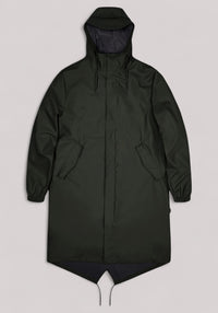 IMPERMEABILE UNISEX FISHTAIL PARKA(W3) VERDE - Linassi