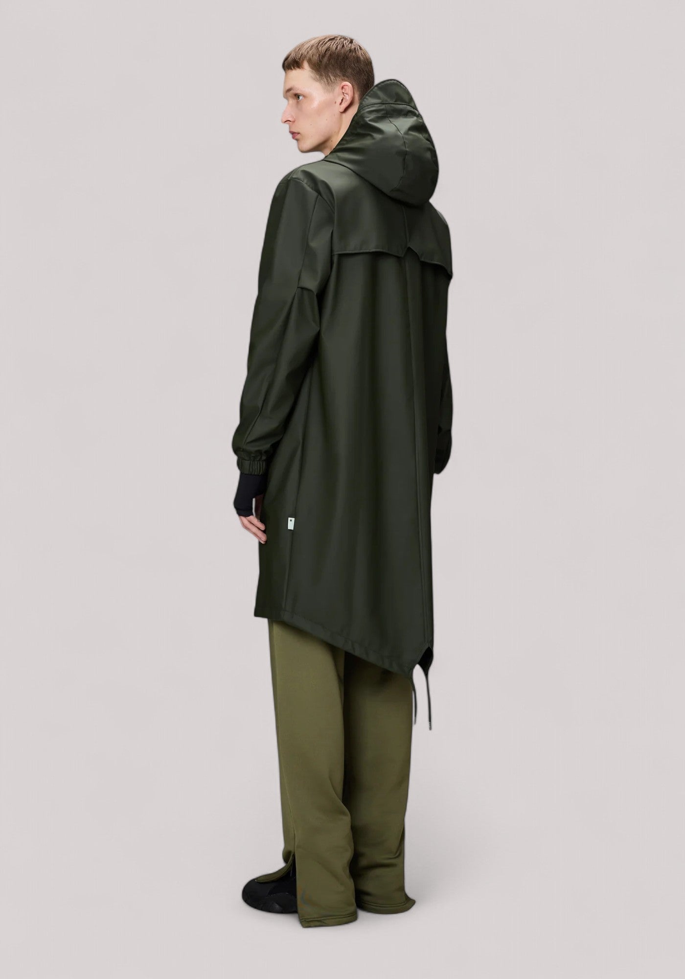 IMPERMEABILE UNISEX FISHTAIL PARKA(W3) VERDE - Linassi