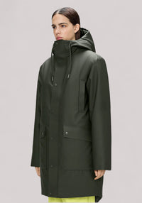 GIACCONE UNISEX LONG PARKA W GREEN - Linassi