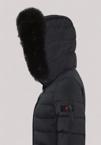 GIACCONE DONNA SERIOLA ML 06 FUR CORVO - Linassi