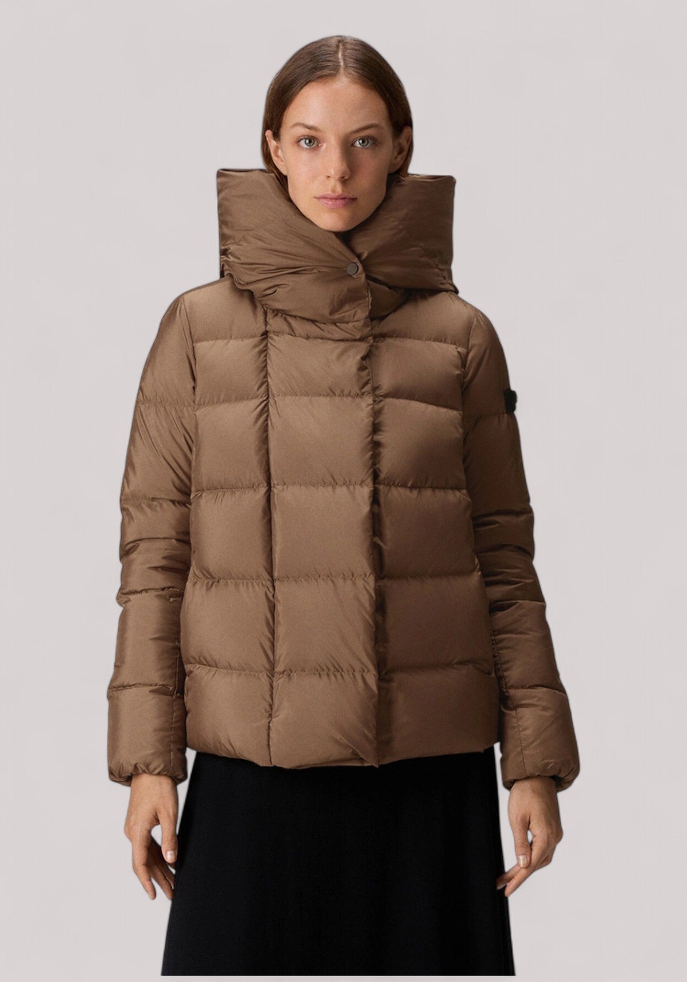 GIACCONE DONNA IN PIUMA NATURALE GIANDUIA - Linassi