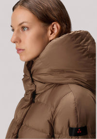 GIACCONE DONNA IN PIUMA NATURALE GIANDUIA - Linassi