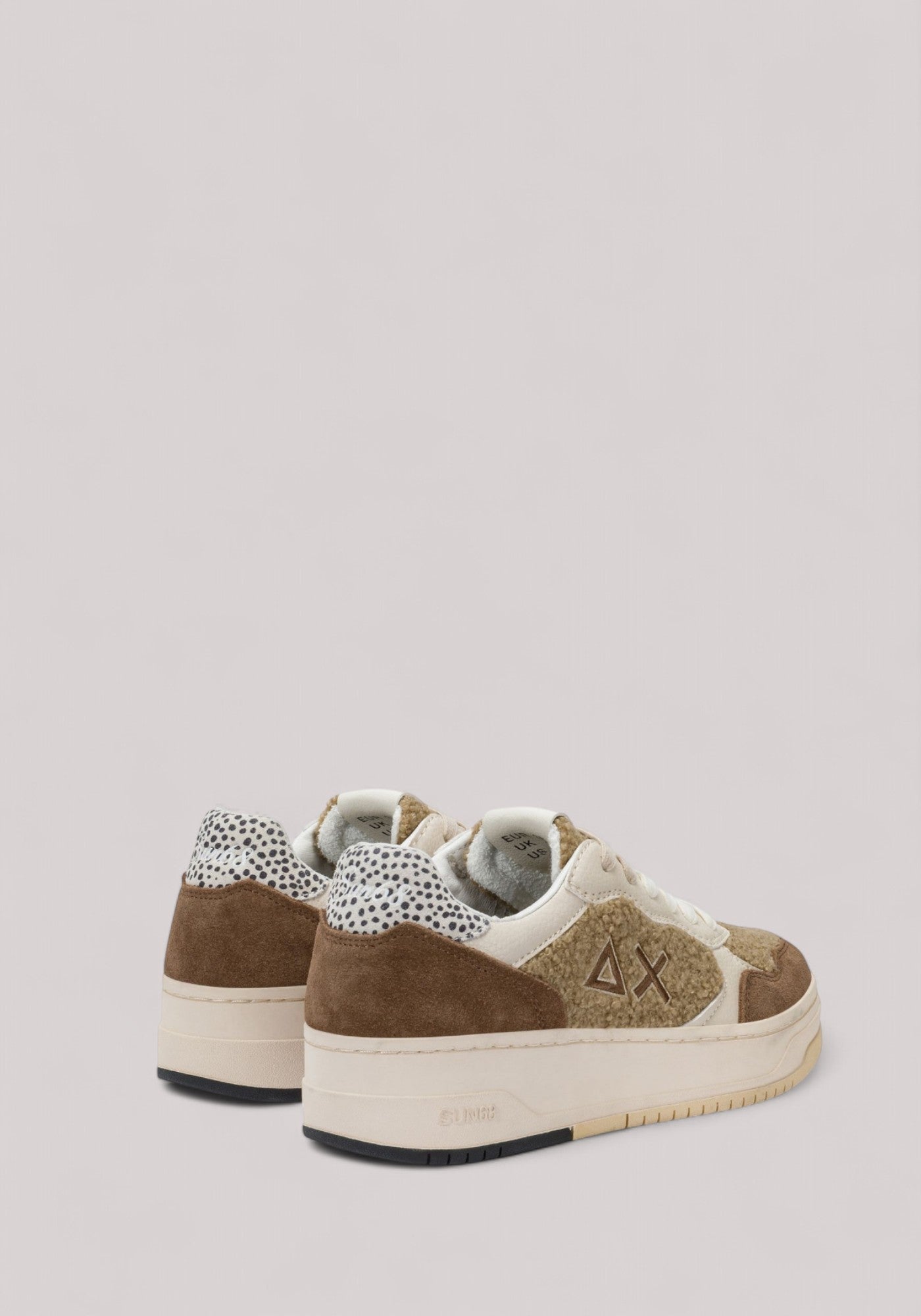 SCARPE DONNA BASKET LOVE LADY TEDDY BEIGE - Linassi