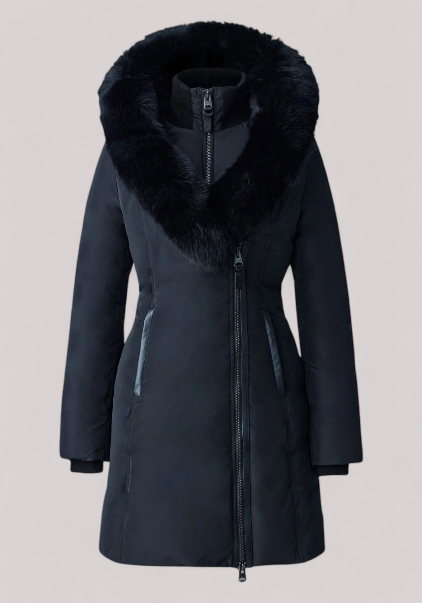 GIACCONE DONNA BLACK KAY BX - Linassi