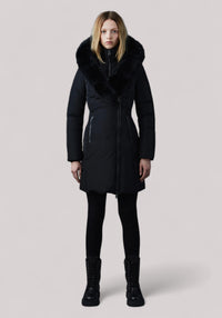 GIACCONE DONNA BLACK KAY BX - Linassi