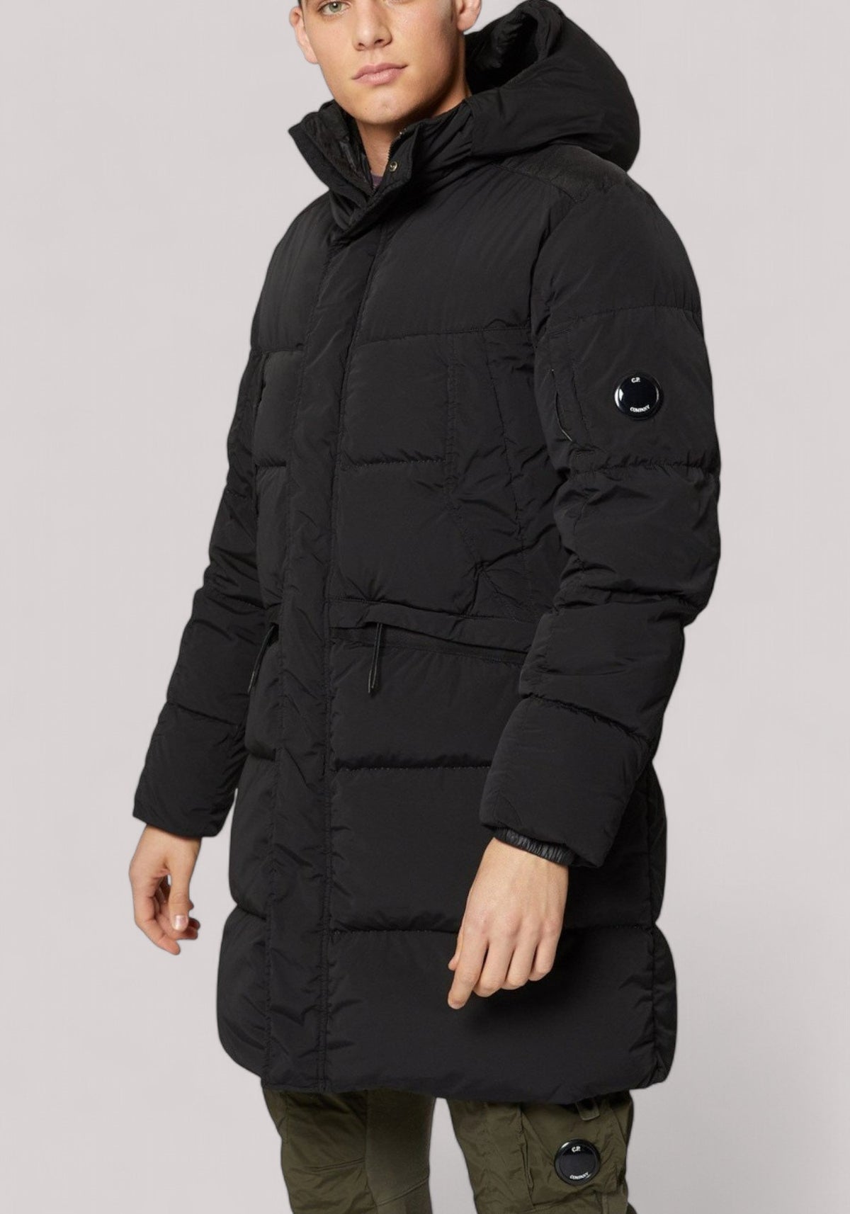 GIACCONE UOMO PUFFER JACKET IN TESSUTO TECNICO  BLACK