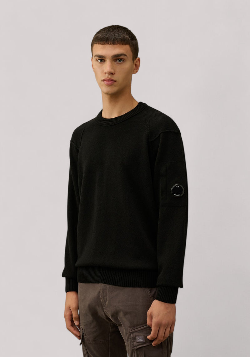 MAGLIA UOMO LAMBSWOOL BLACK