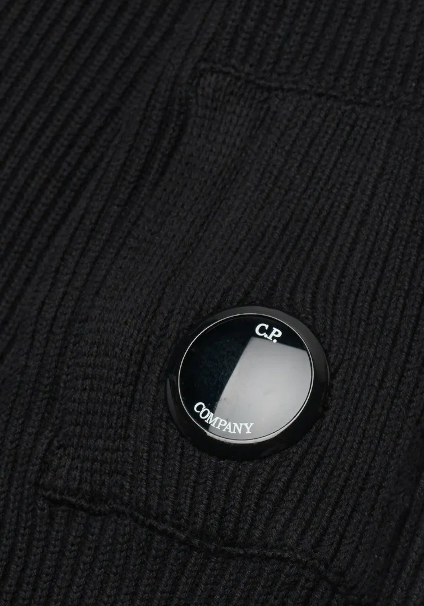 MAGLIA UOMO SERAFINO ZIP BLACK
