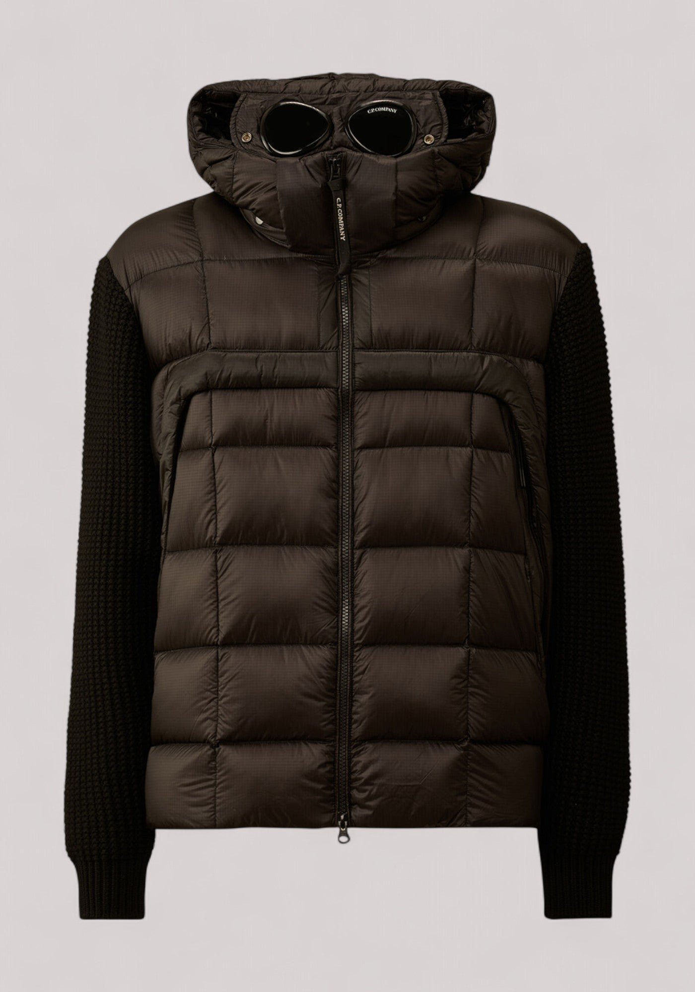 GIUBBINO UOMO MERINOS GOGGLE BLACK